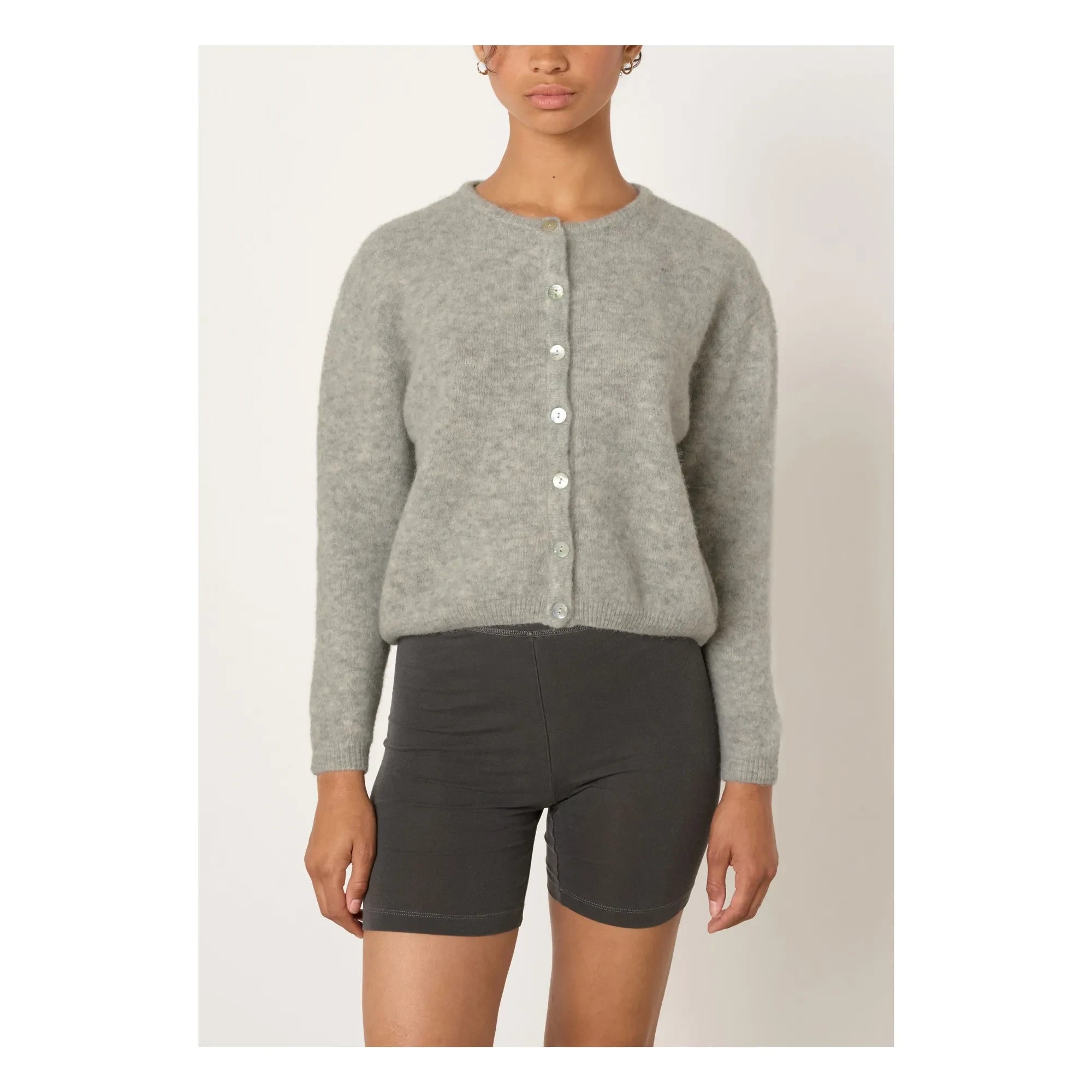 American Vintage - Vitow Alpaca & Wool Vest | Light Grey