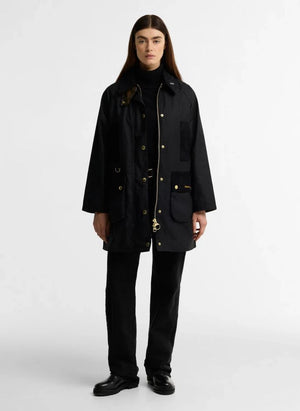 Barbour - Icons Modern Beaufort Pamuk Ceket | Siyah