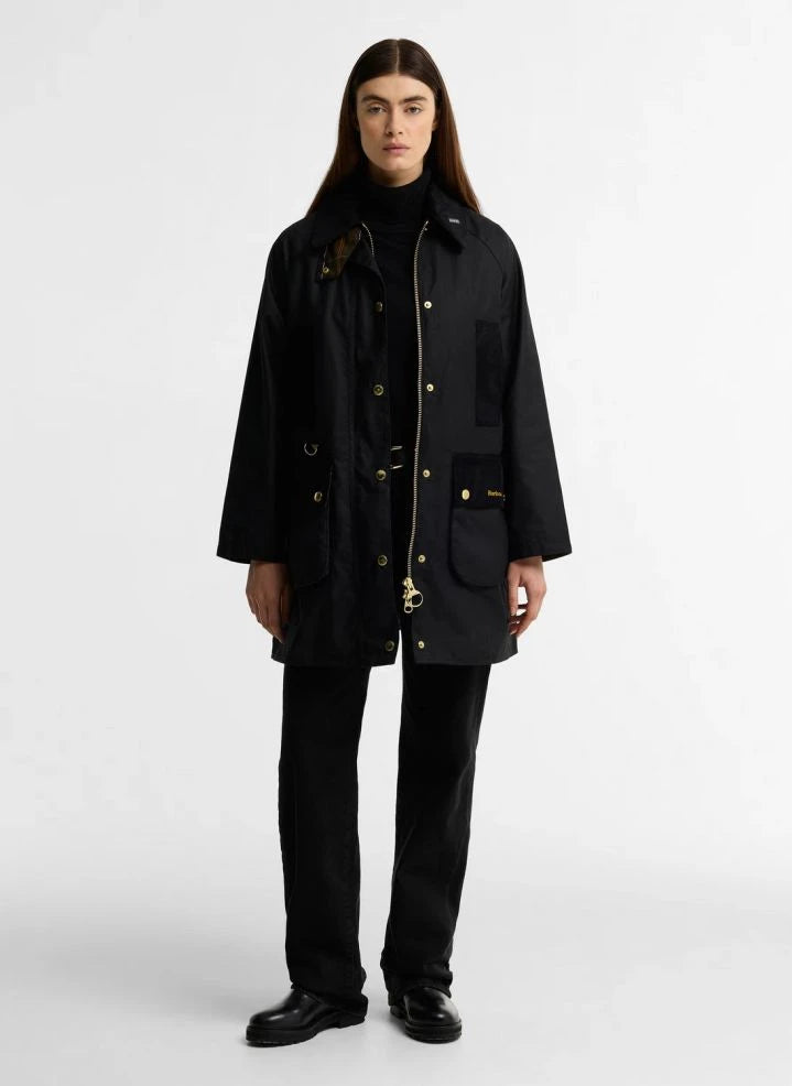 Barbour - Icons Modern Beaufort Pamuk Ceket | Siyah