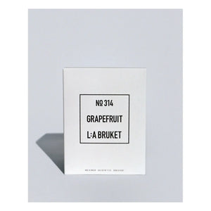L:A BRUKET - Grapefruit Scented Candle - 260g | Colorless