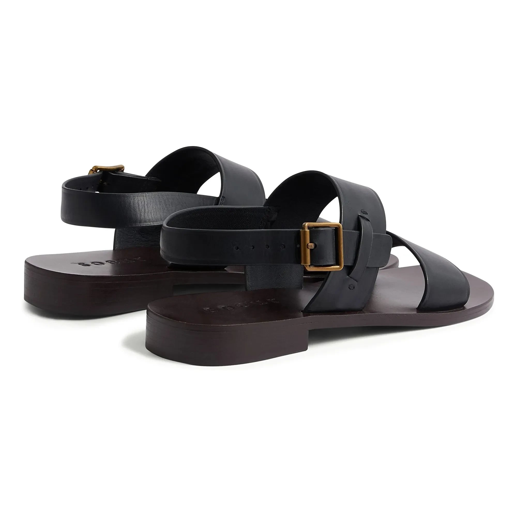 Soeur - Douglas Leather Sandal | Black