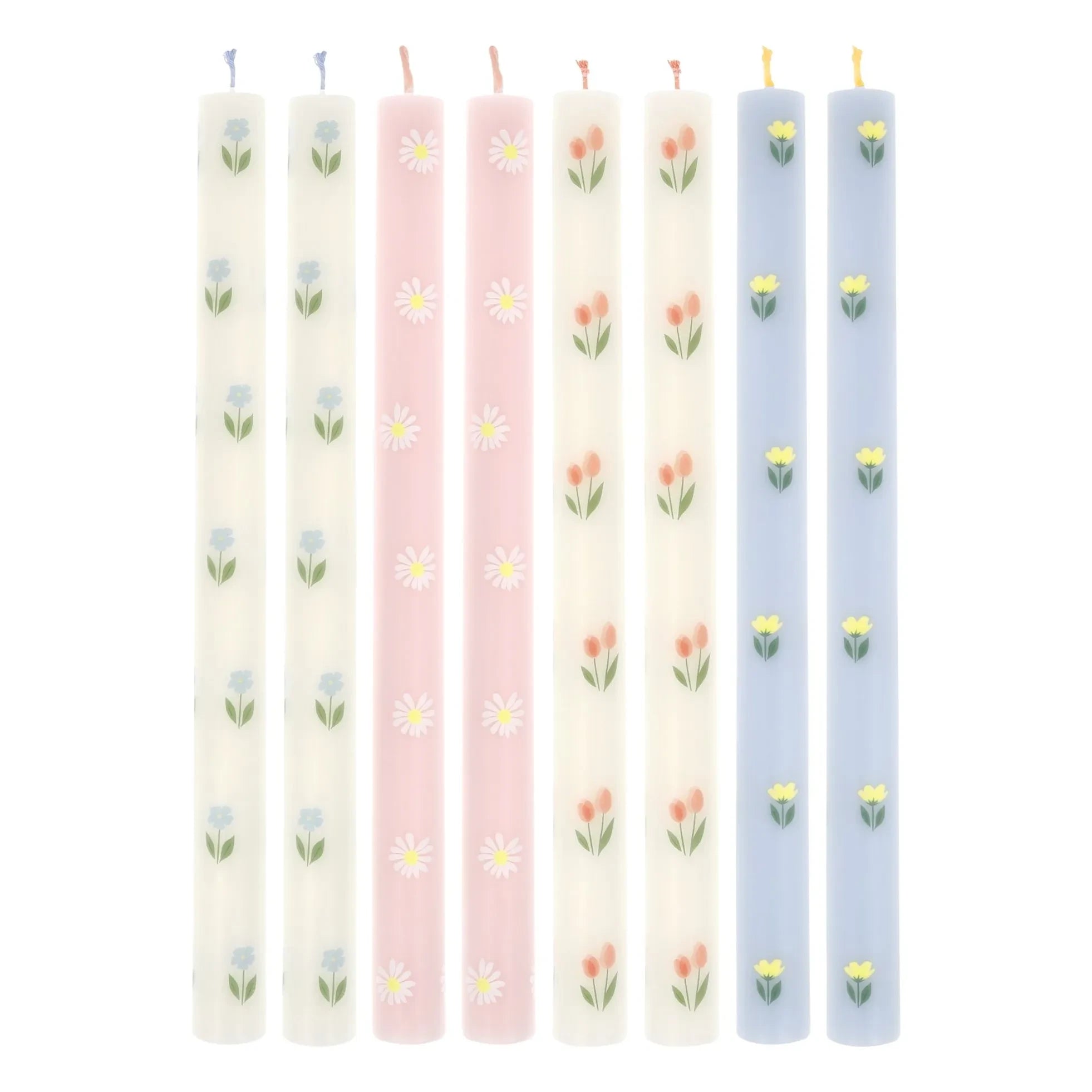 Meri Meri - Flower Candles - Set of 8