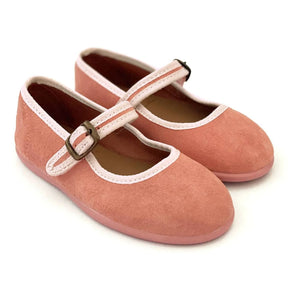Hermosilla - Chaillot Suede Ballerina | Pink