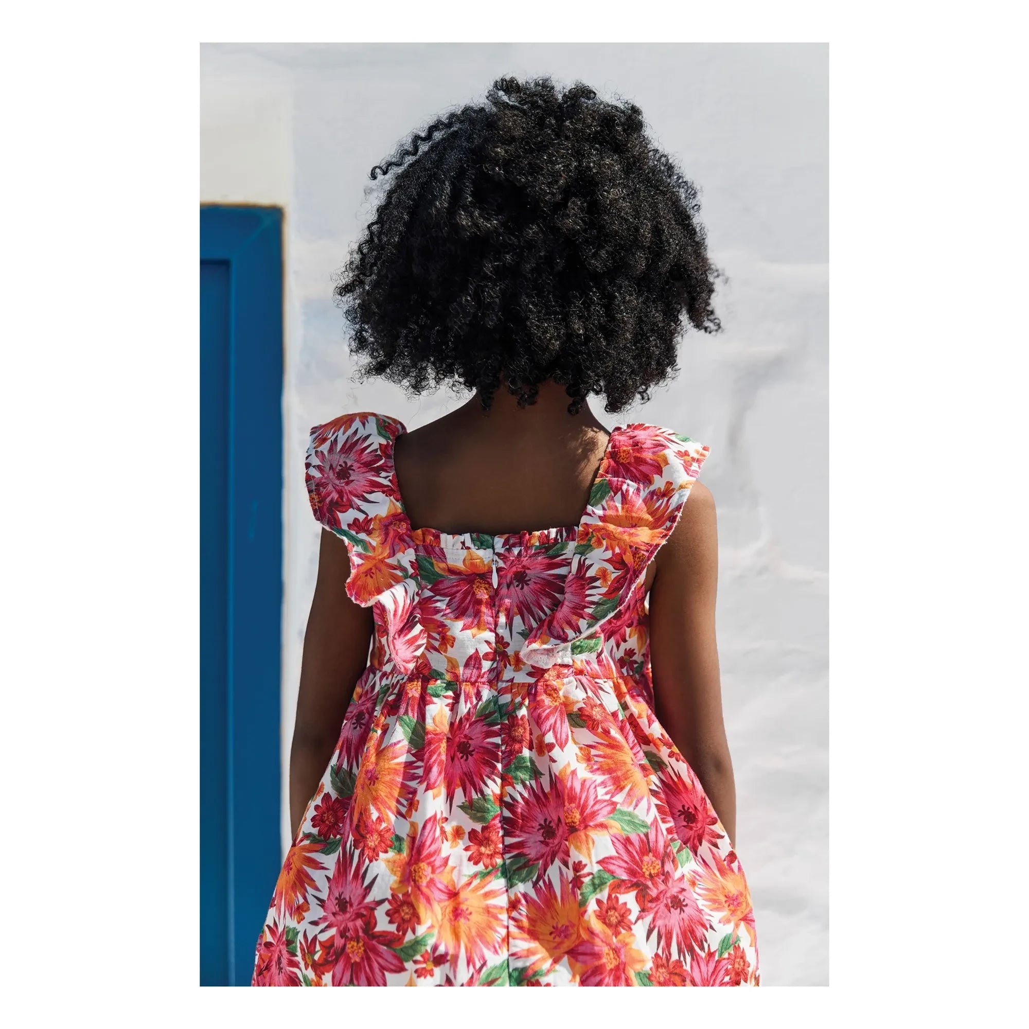 Tartine et Chocolat - Floral Dress | Orange