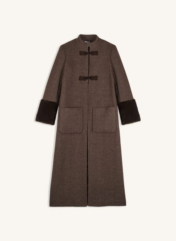 Maria de la Orden - Carnot Wool Coat | Brown