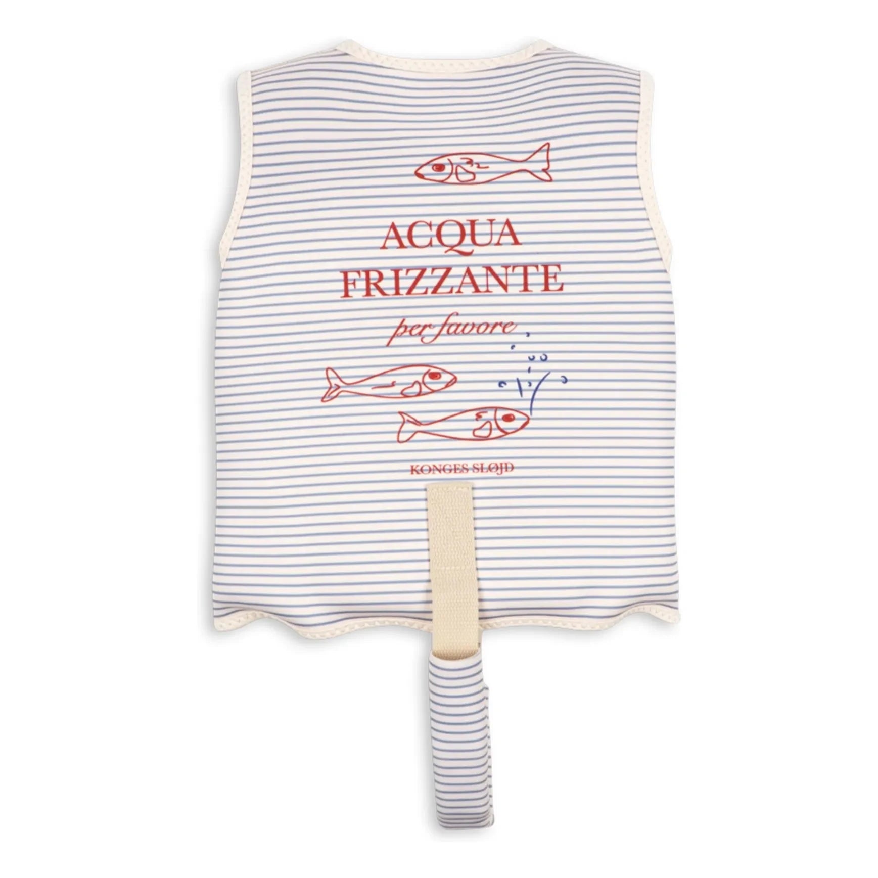 Konges Sløjd - Striped Swim Vest | Blue