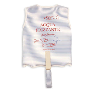 Konges Sløjd - Striped Swim Vest | Blue