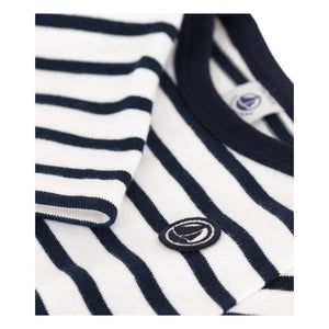 Petit Bateau - Lascinant Çizgili Kazak | Lacivert