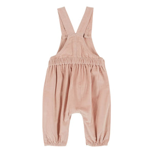 Emile et Ida - Velvet Overalls | Light Pink