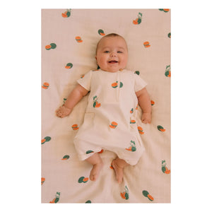 Studio Bohème - Combishort Aimé Watermelon Organic Cotton | Ecru