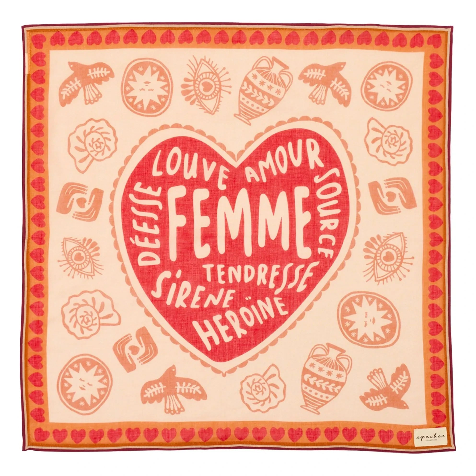 Apaches - Mamavida Scarf | Ecru