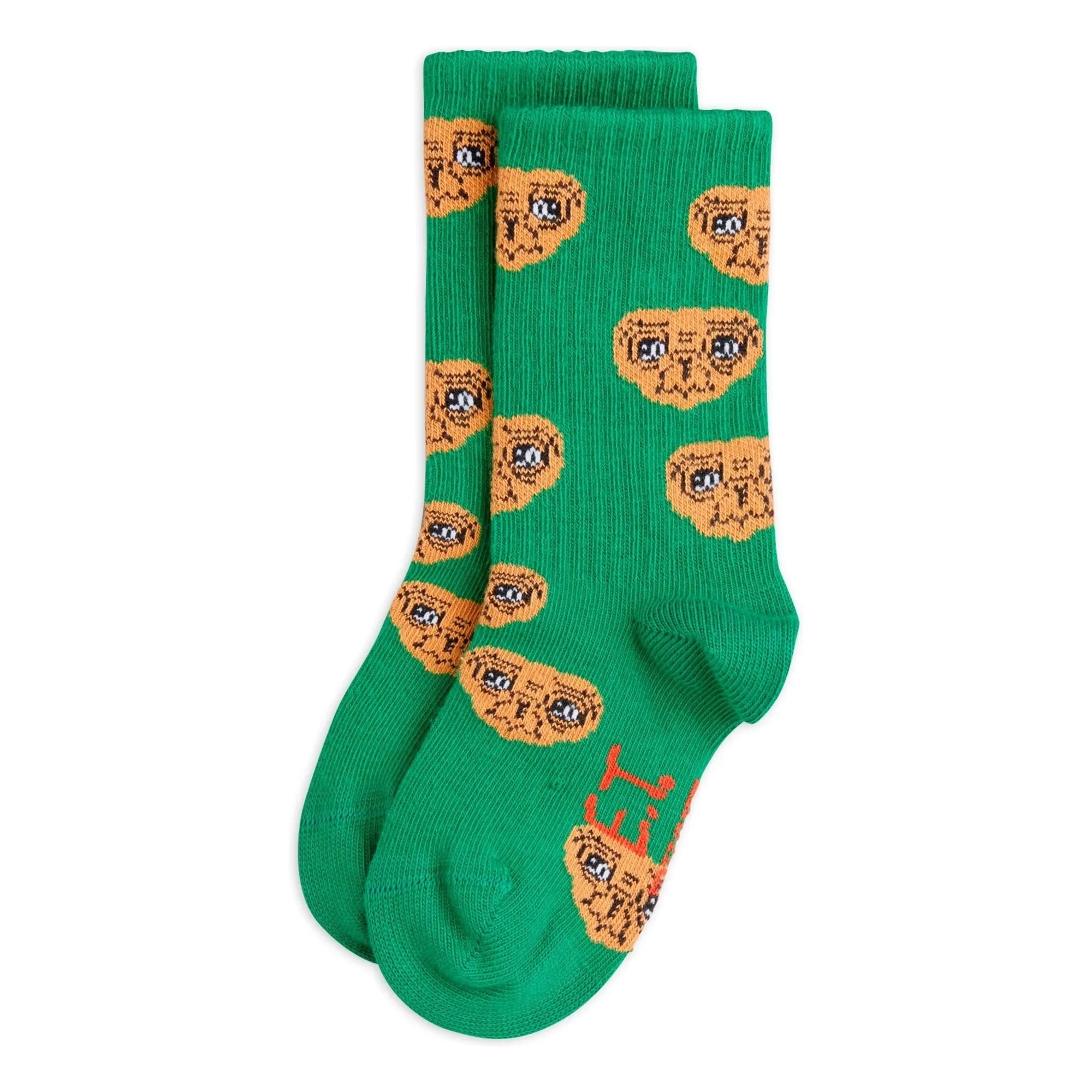 Mini Rodini - E.T. Organic Cotton Socks | Green