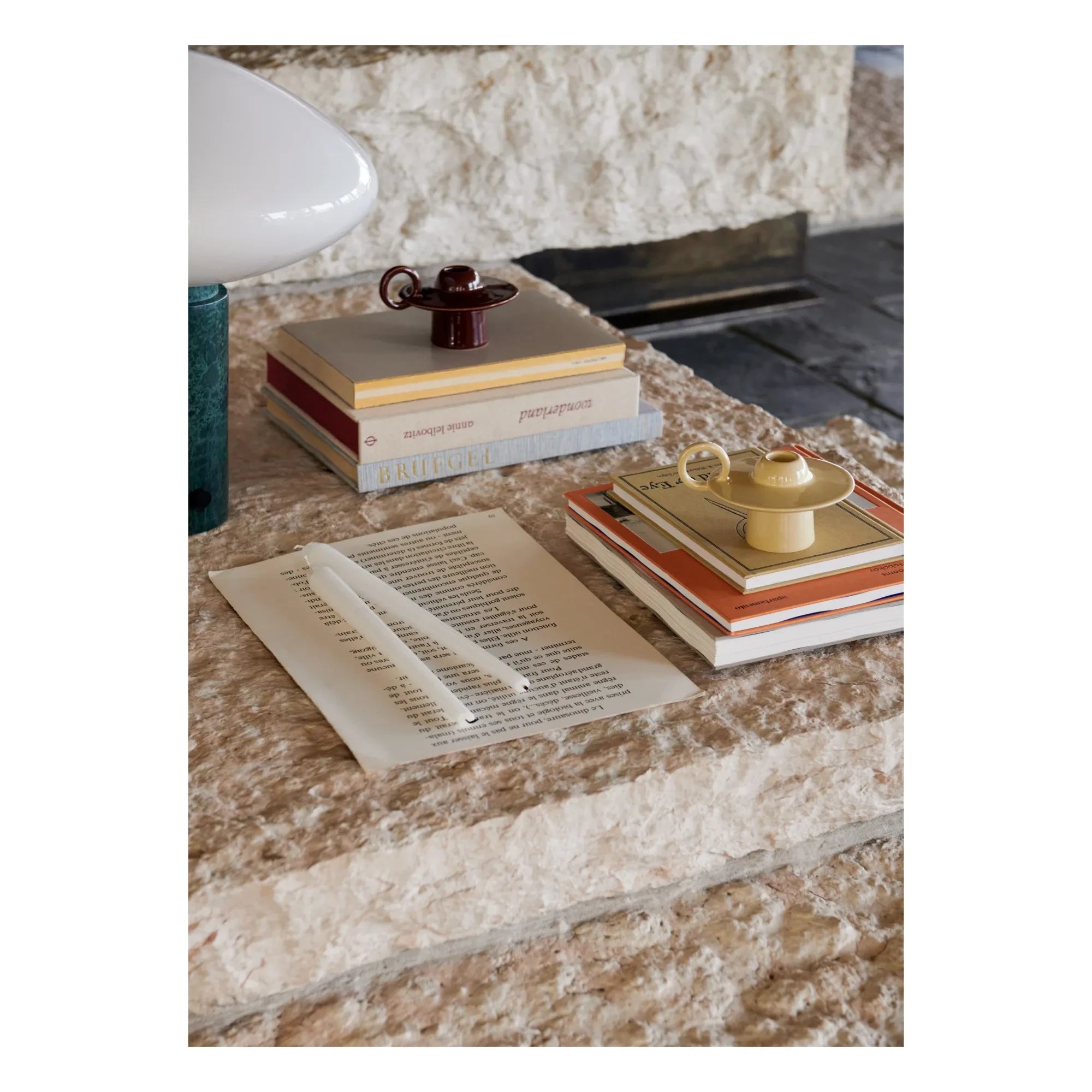 & Tradition - Momento Candle Holder - Jaime Hayon | Ivory