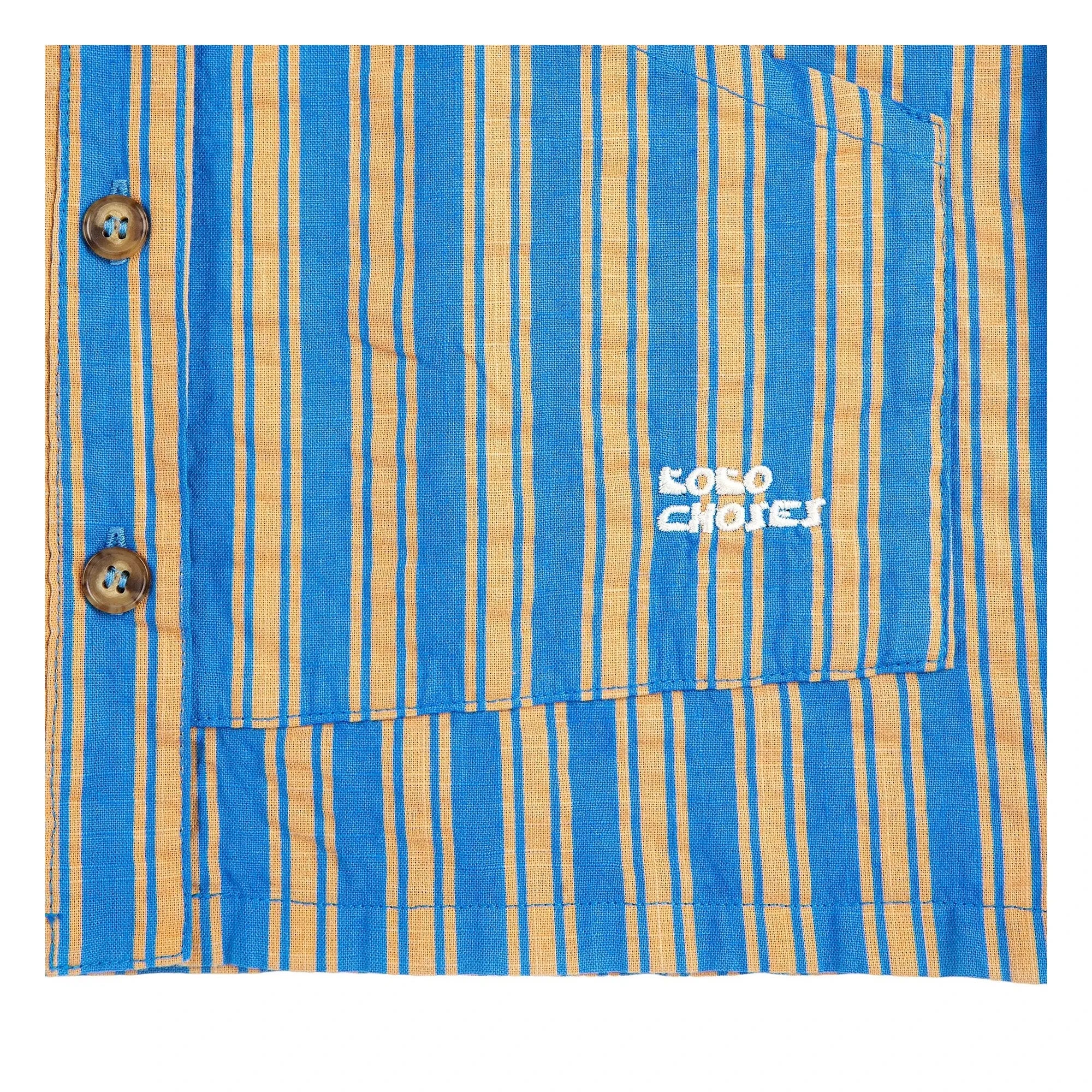 Bobo Choses - Striped Shirt | Blue