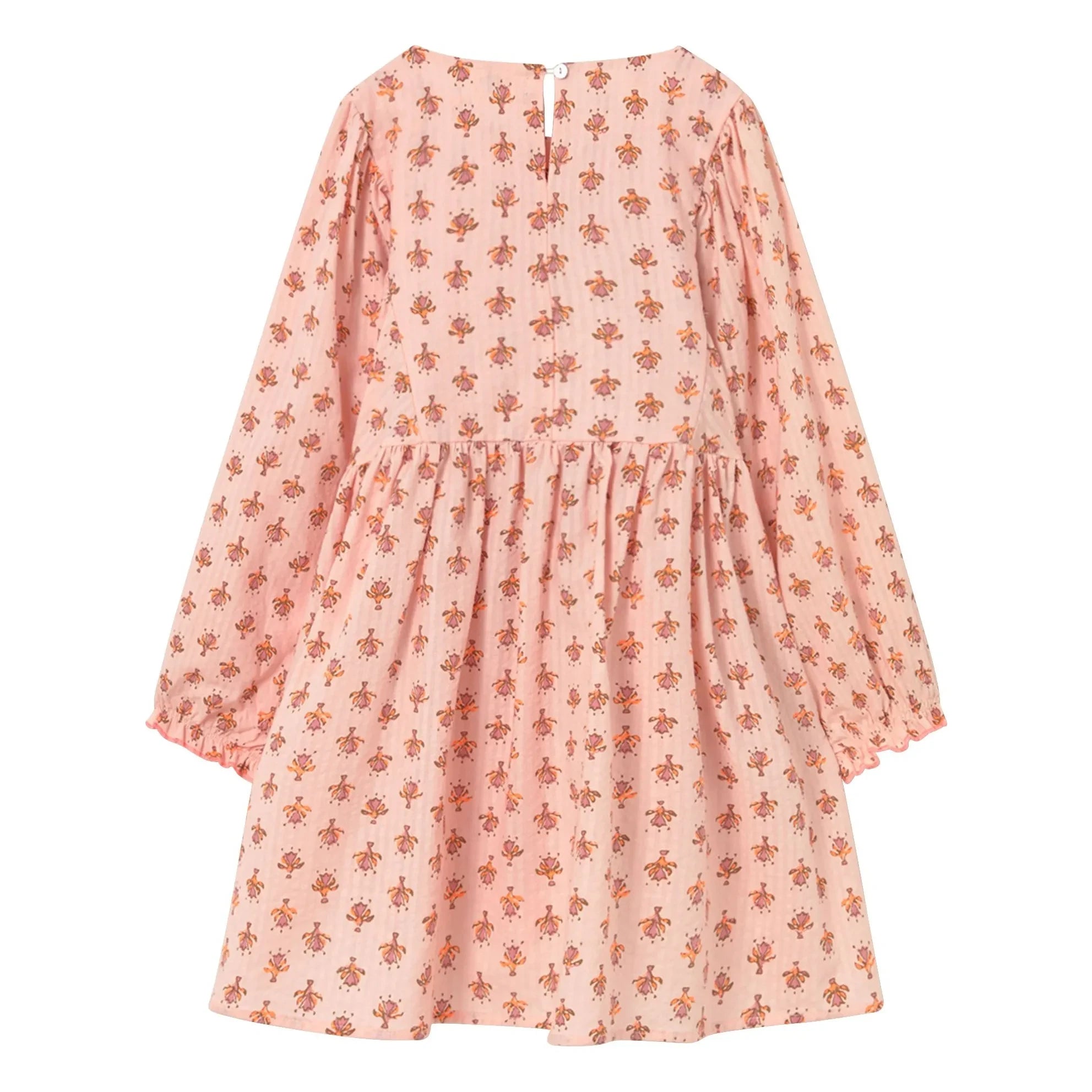 Cozmo - Alba Fleurie Organic Cotton Dress | Powder Pink