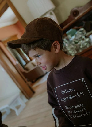 Fliink - Alvin Autumn Organic Cotton Sweatshirt | Brown