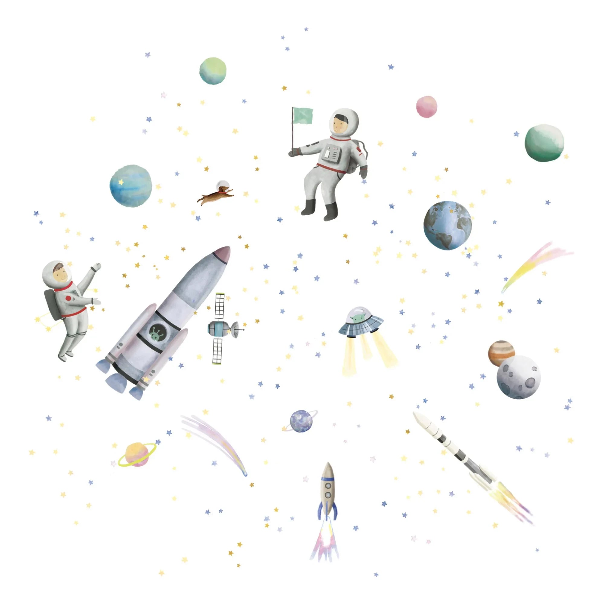 MIMI'lou - Space Large Sticker