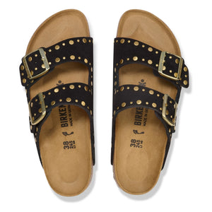 BIRKENSTOCK - Arizona Rivet Sweden Sandals | Black