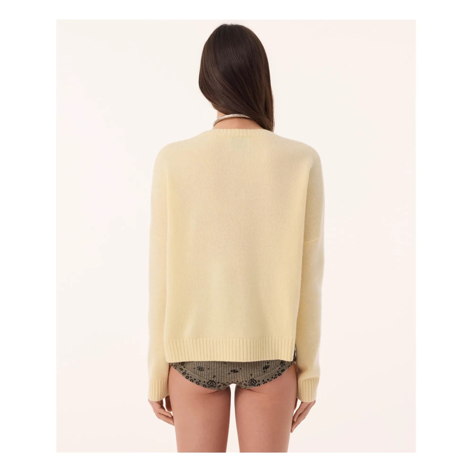 Kujten - Amelie Cashmere Sweater | Olive Green