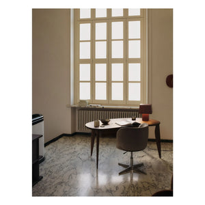 Ferm Living - Rico Velvet Office Chair | Gray