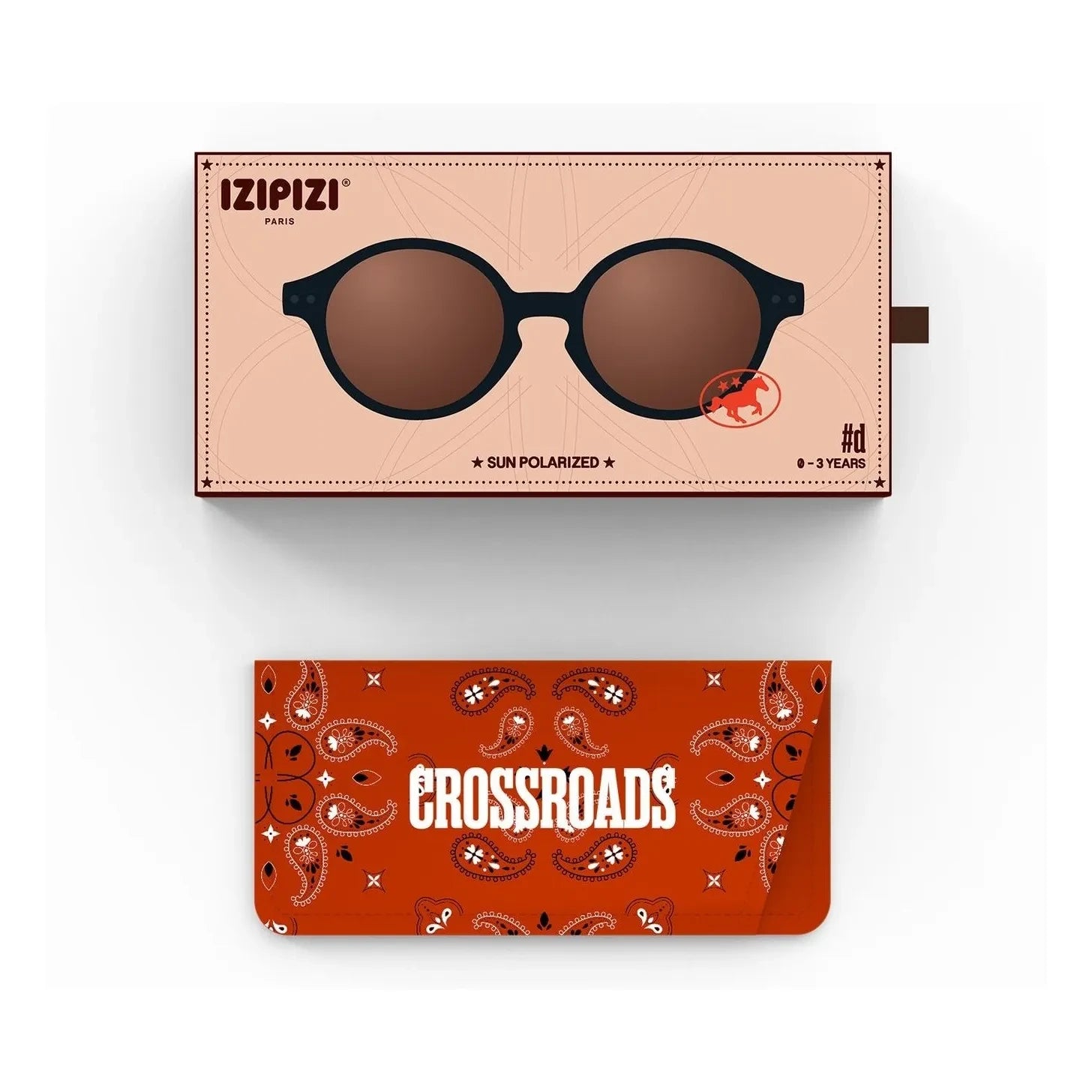 IZIPIZI - #D Baby Sunglasses | Gloss black