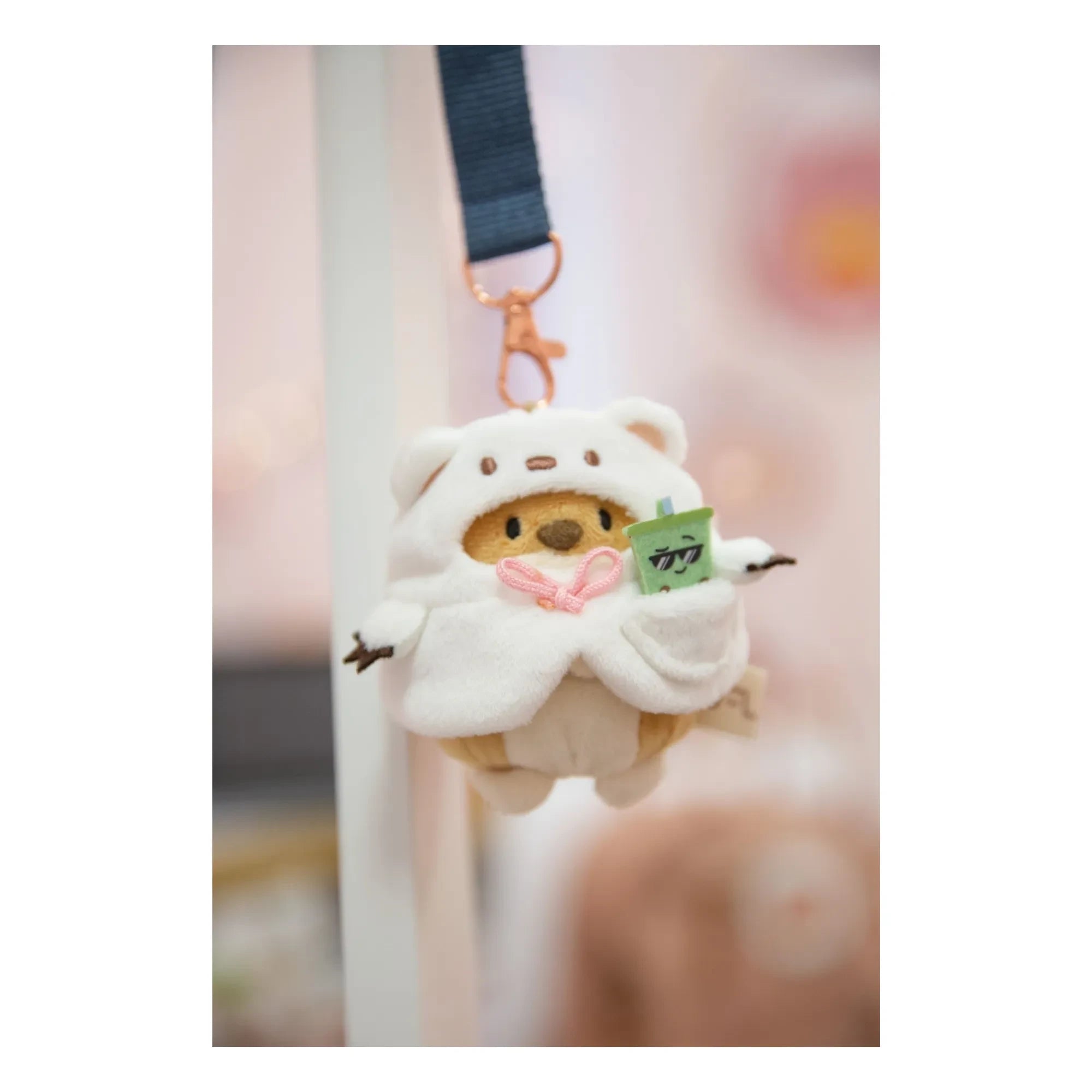 Nici - Hiro plush dog in polar bear costume | White
