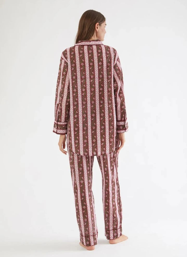 Folkloore - Floral Pajamas - Women's Collection | Green