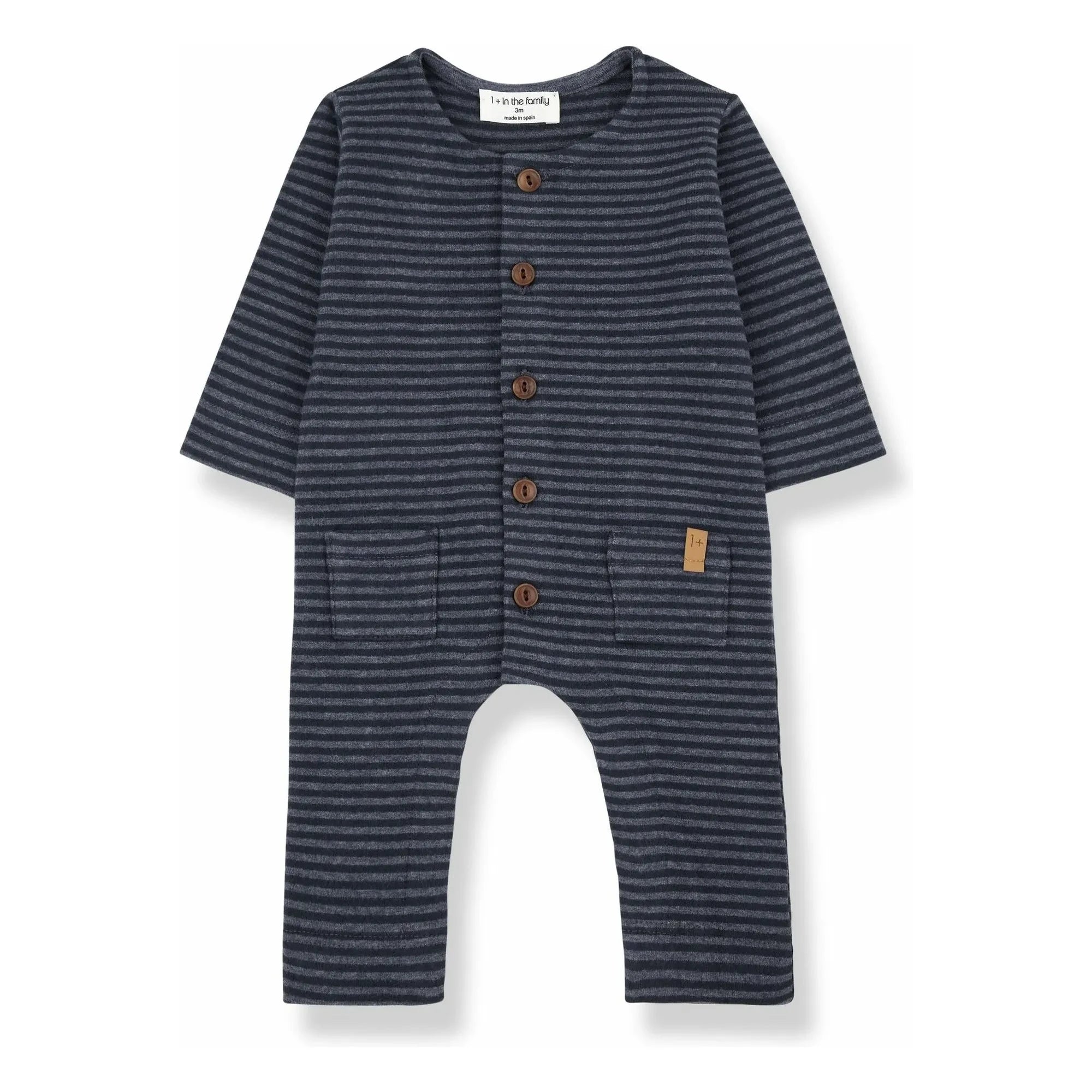1+ in the Family - Combination Albert | Blue with Dots