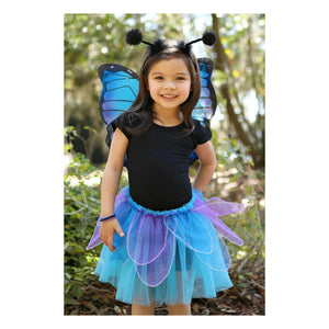 Great Pretenders - Butterfly Wing Skirt and Hat | Blue