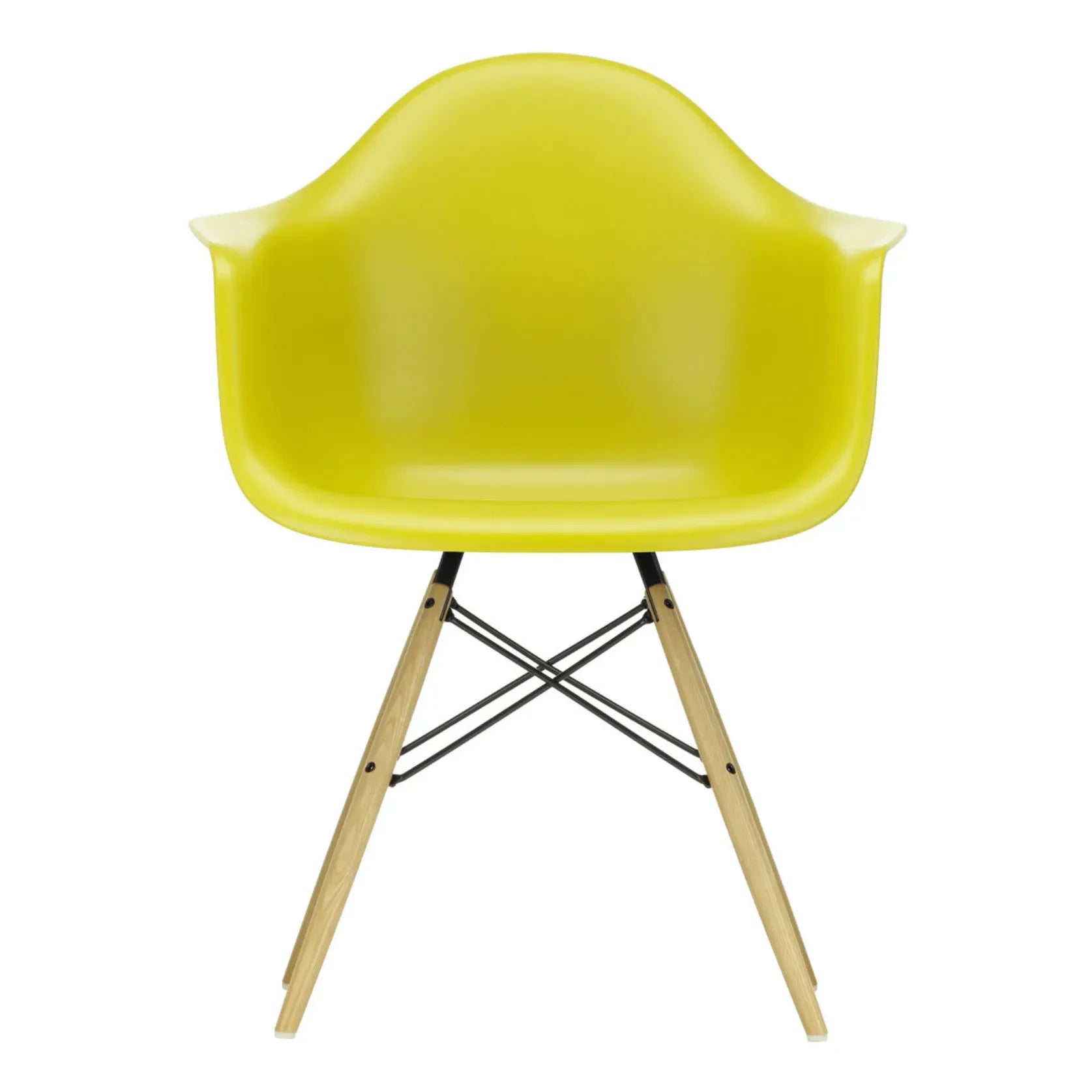 Vitra - DAW sandalye - akçaağaç taban - Charles & Ray Eames | Hardal