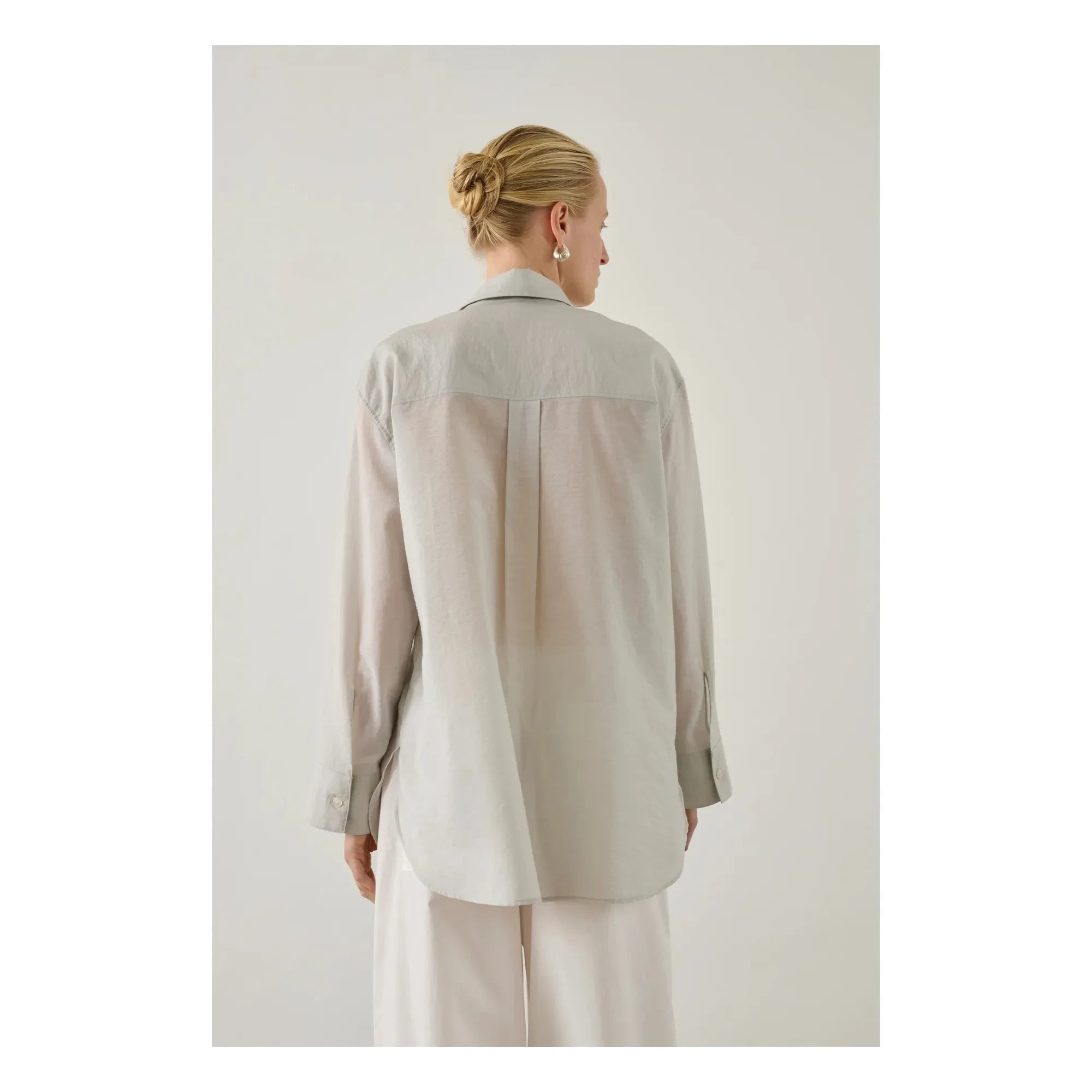 Soeur - Francesca Cotton Shirt | Light Grey