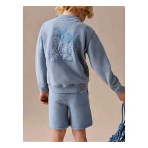 Bonpoint - Egon Bermuda şort | Azure blue