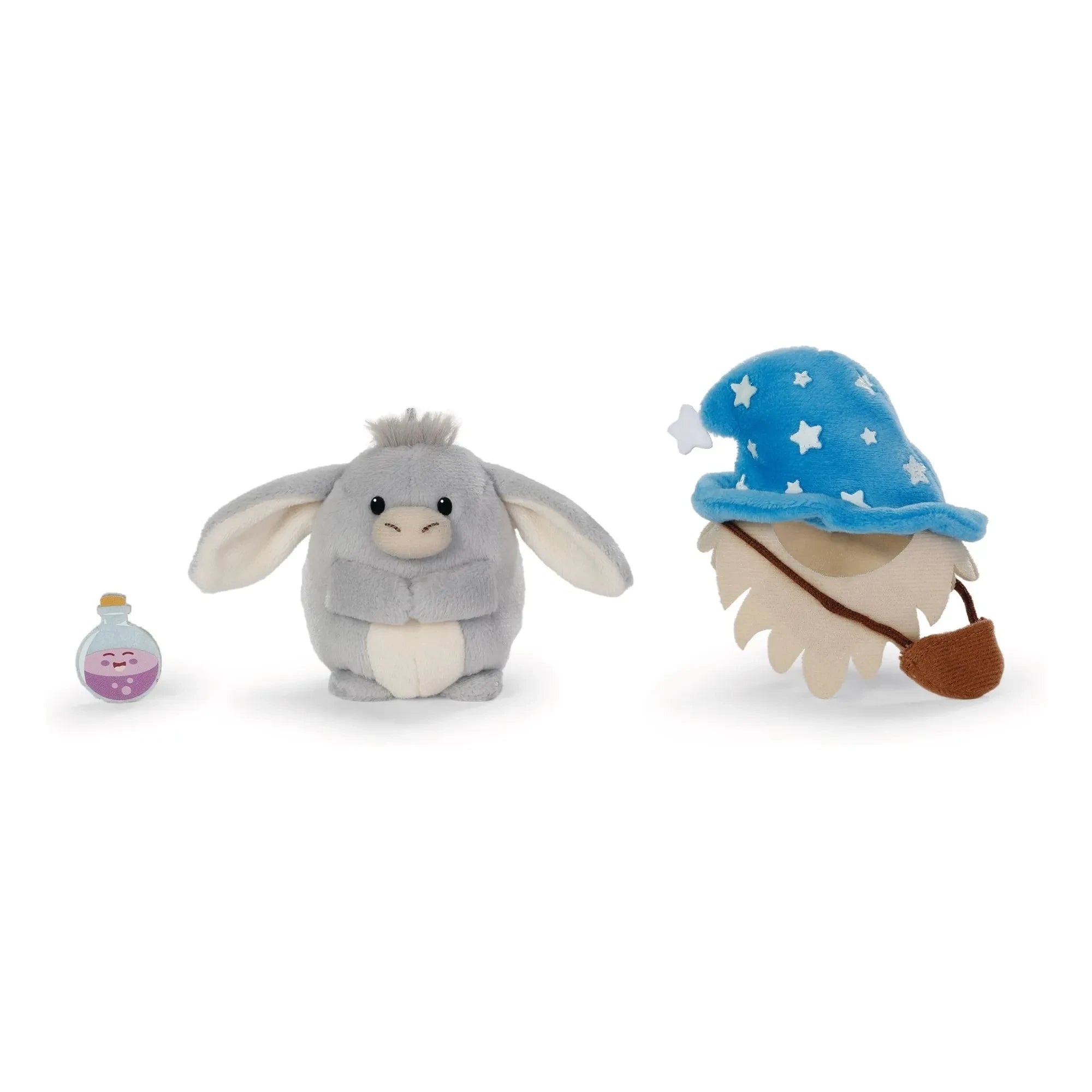 Nici - Earl Donkey plush and Phosphorescent Wizard costume | Gray