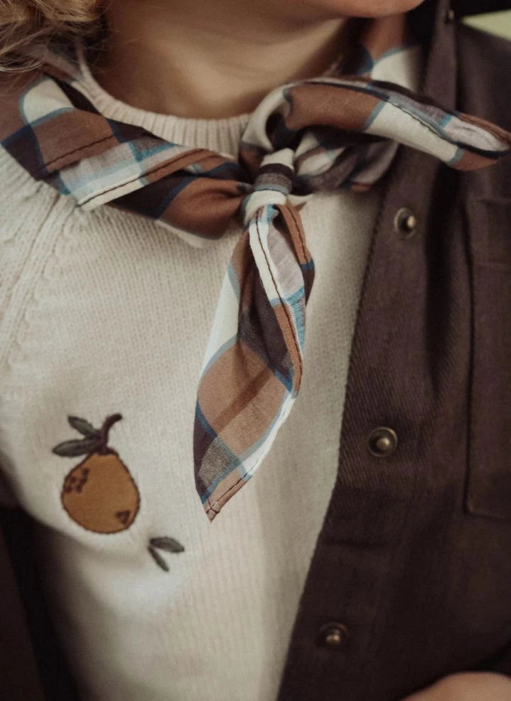 Fliink - Plaid Scarf | Brown