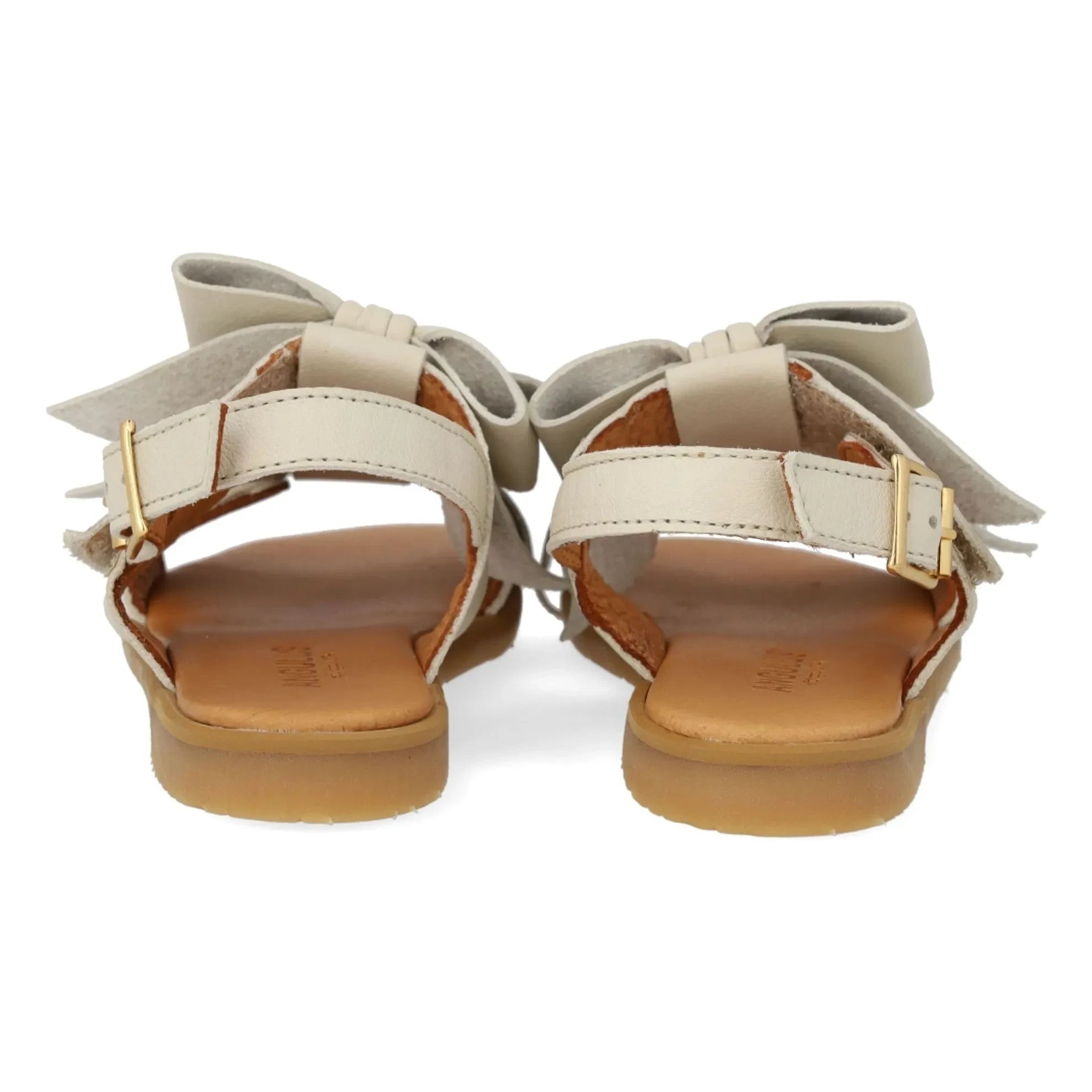 Angulus - Knotted Sandals | Cream