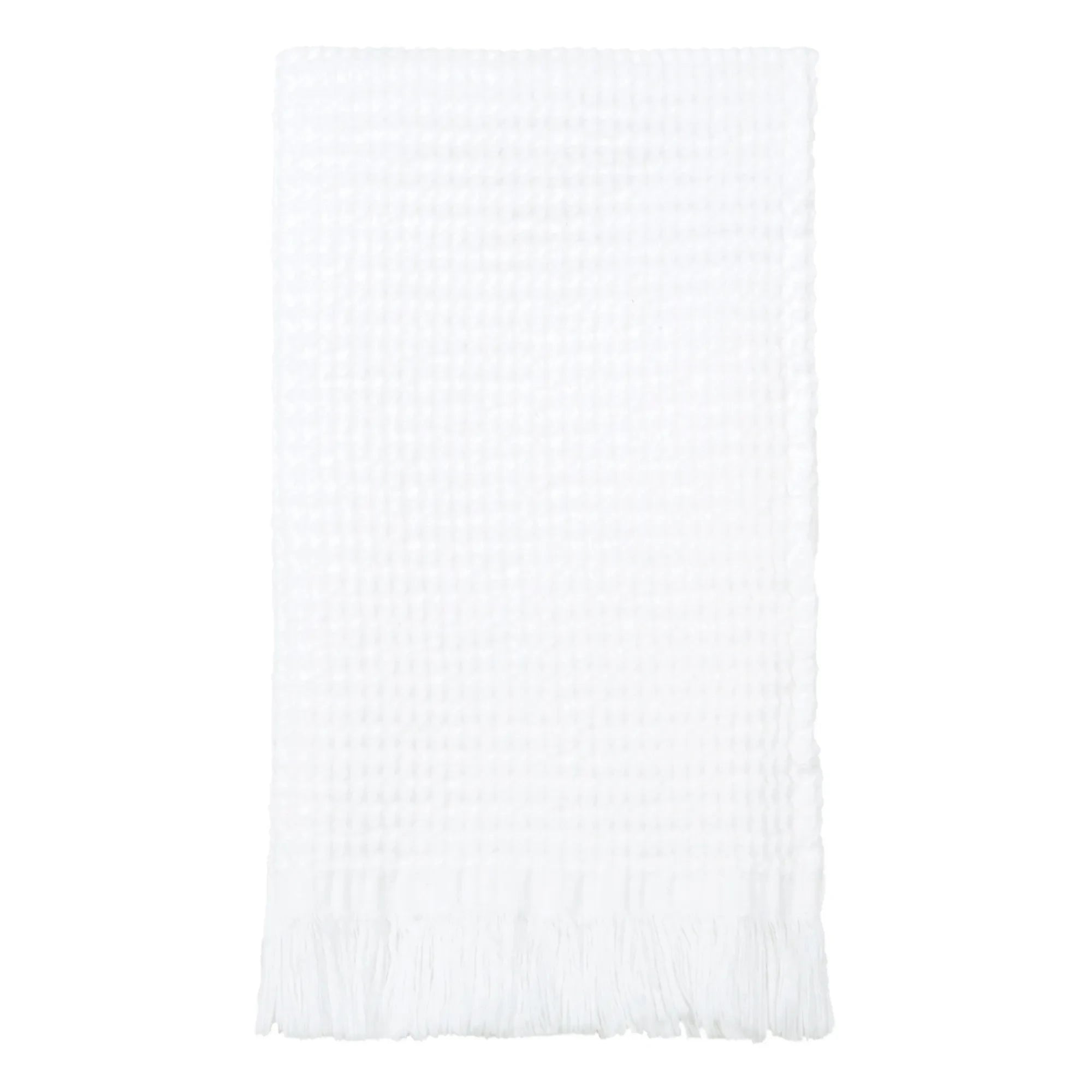 Haomy - Timor waffle weave guest towel | White