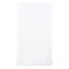 Haomy - Timor waffle weave guest towel | White