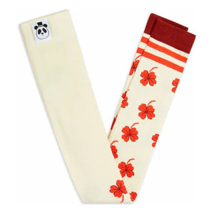 Mini Rodini - Clover Organic Cotton Leggings | Beige