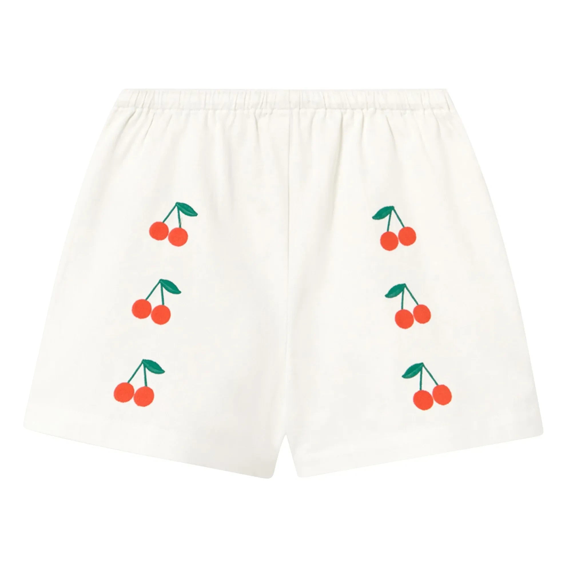 Tinycottons - Short Cherry Twill | White