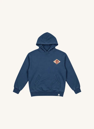 Hundred Pieces - Pat Freedom Organic Cotton Sweatshirt | Gray Blue