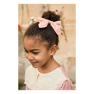 Louise Misha - Gilla Hair Clip Made of Organic Cotton | Pink