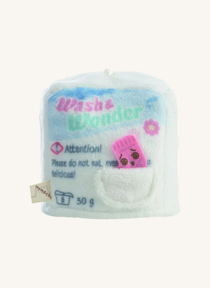 Nici - Washy Dog Plush Toy and Laundry Costume | White
