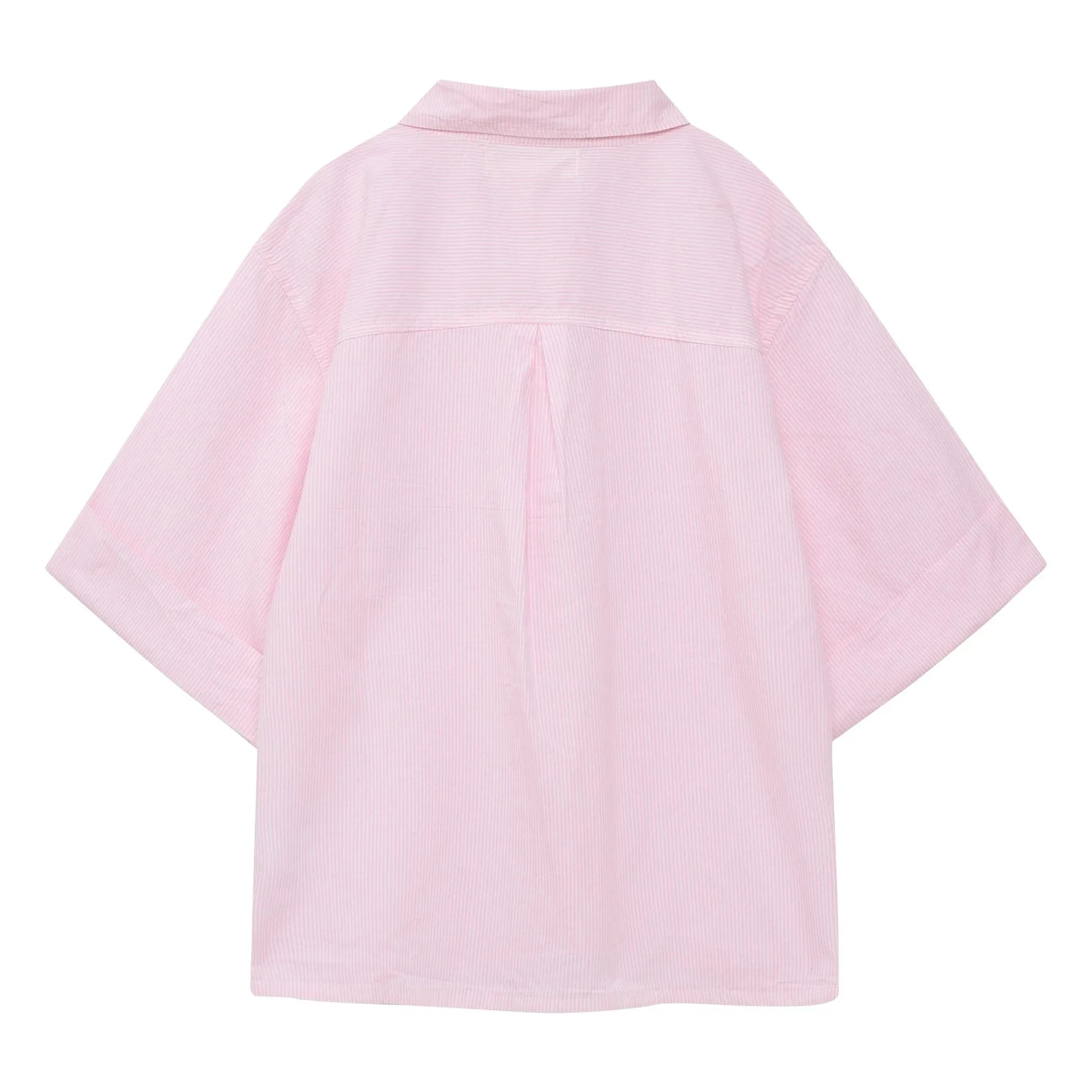 True Artist - N°6 Striped Shirt | Pink