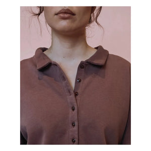 Emile et Ida - Sweat Polo Ennie | Plum