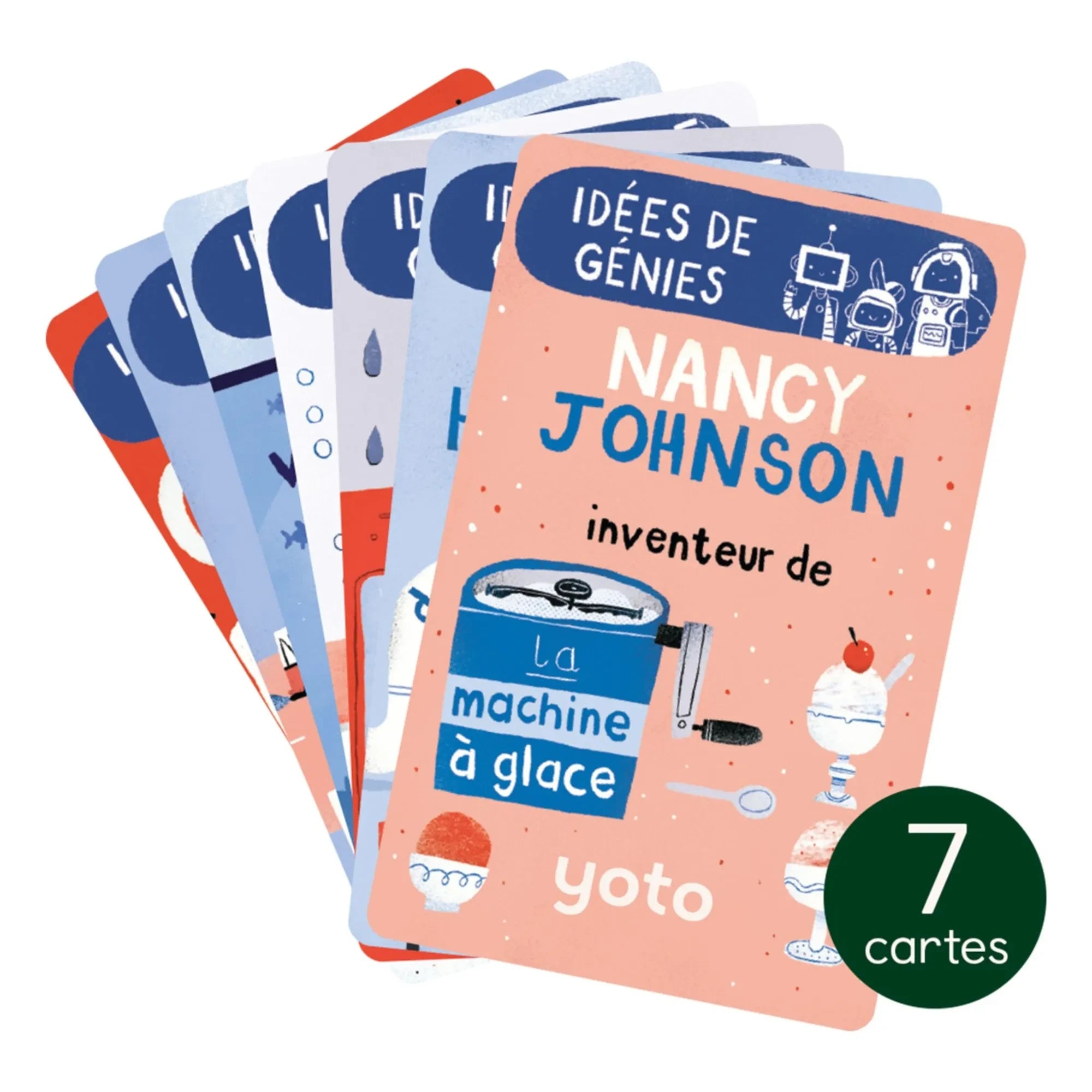 Yoto Player - Explorobots Cards: Genius Ideas - 7-pack