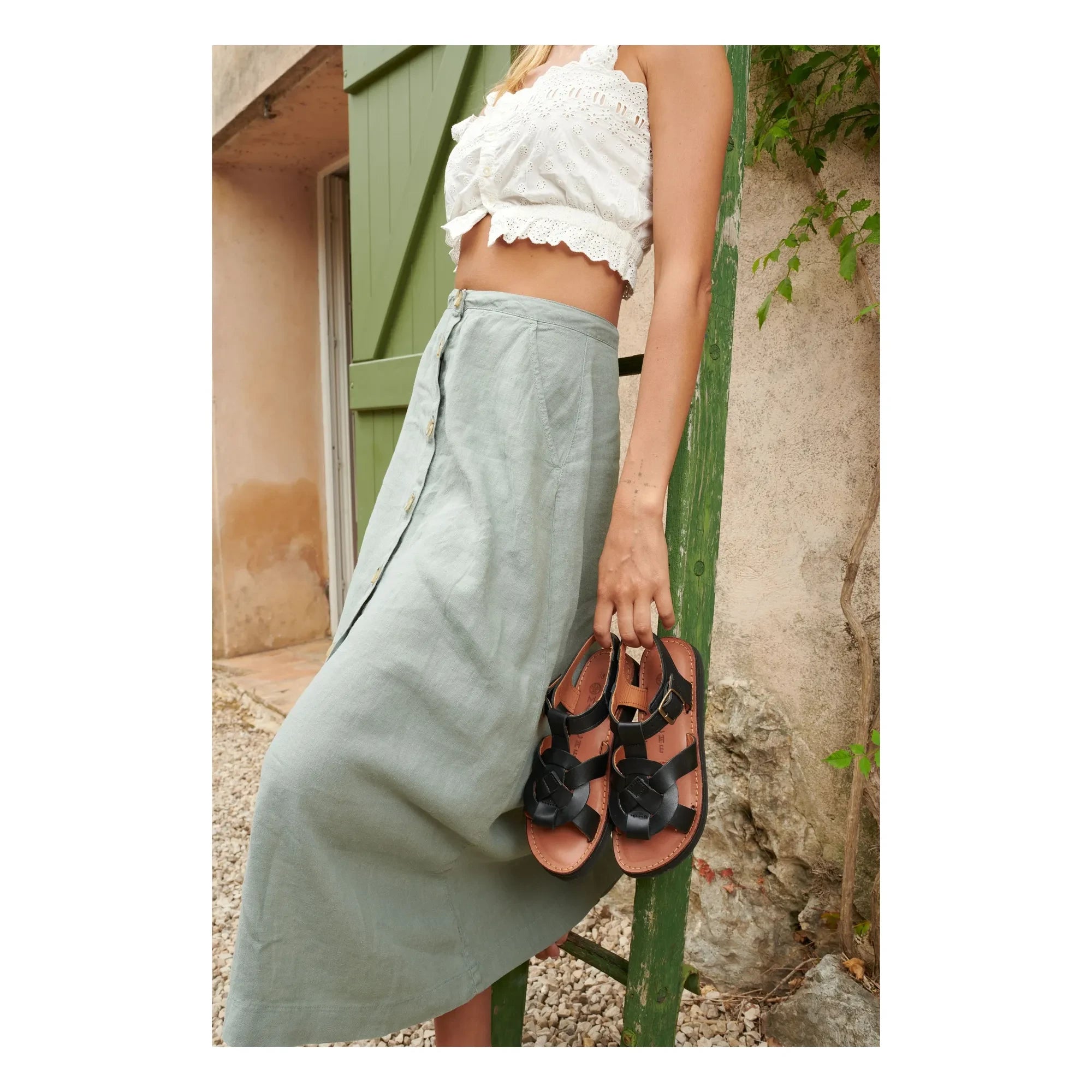 Mapache - Tulum sandaletler | Siyah