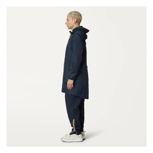 K-way - Le Vrai 3.0 Eiffel Waterproof Windbreaker - Women's Collection | Navy Blue