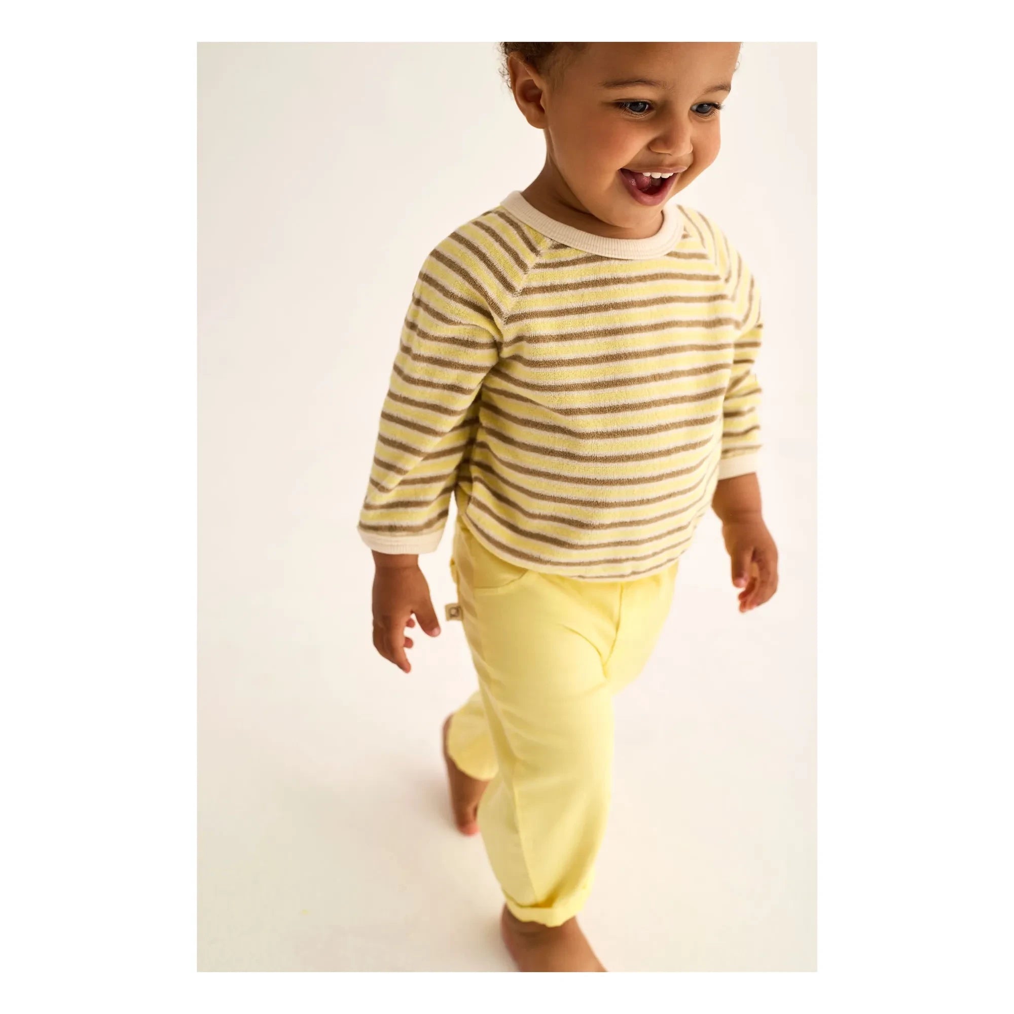 Cozmo - Fenix Striped T-Shirt | Yellow