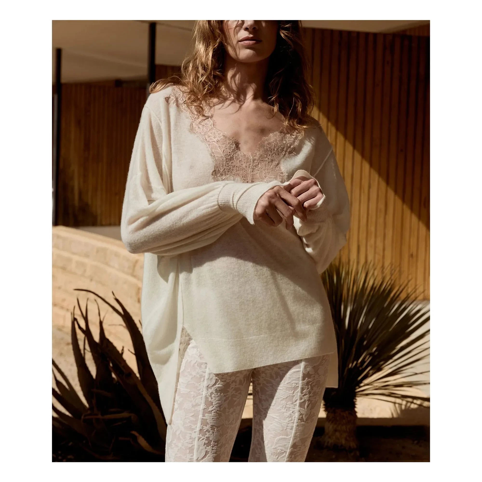 Mes Demoiselles - Aera Wool Sweater | Ivory