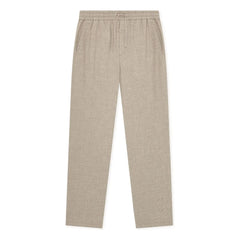 Les Deux - Mini Checked Pants | Dark Beige
